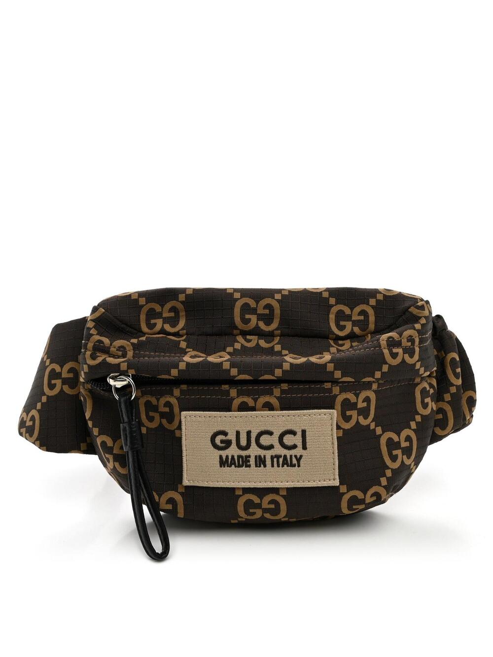 Gucci Recycled Polyester Jumbo Gg Belt #342261G69B